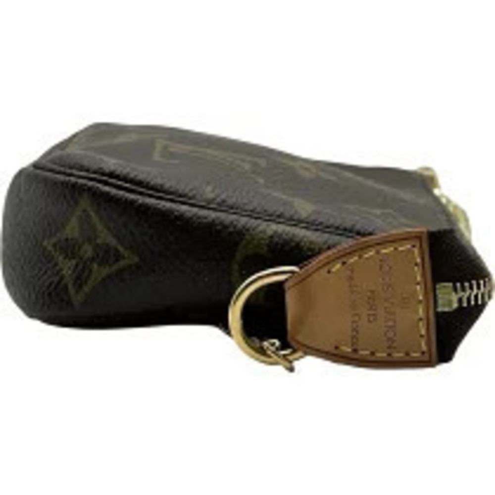 Louis Vuitton Pochette Accessoires Brown Monogram Canvas Shoulder Bag - Picture 4 of 11